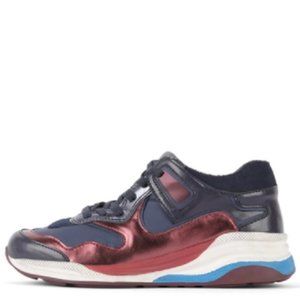 $79 *NEW* JEFFREY CAMPBELL OLLIE Navy Sneaker
